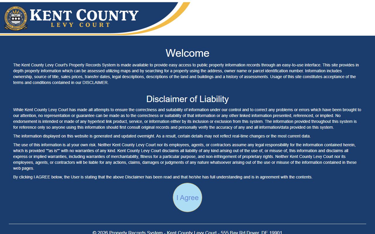 Kent County property records search public records tool